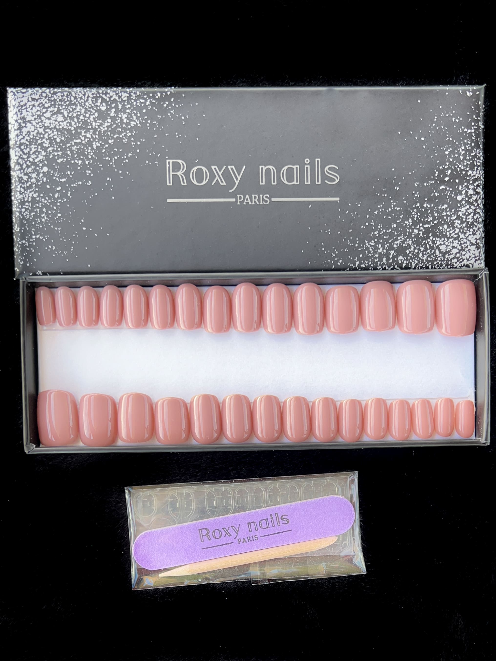 Kits De Faux Ongles Roxy Nails Paris Cedarwood ROXY NAILS PARIS Kits De Faux Ongles Roxy Nails Paris Cedarwood ROXY NAILS PARIS