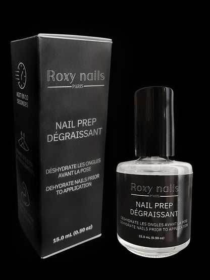 Nail prep degreaser