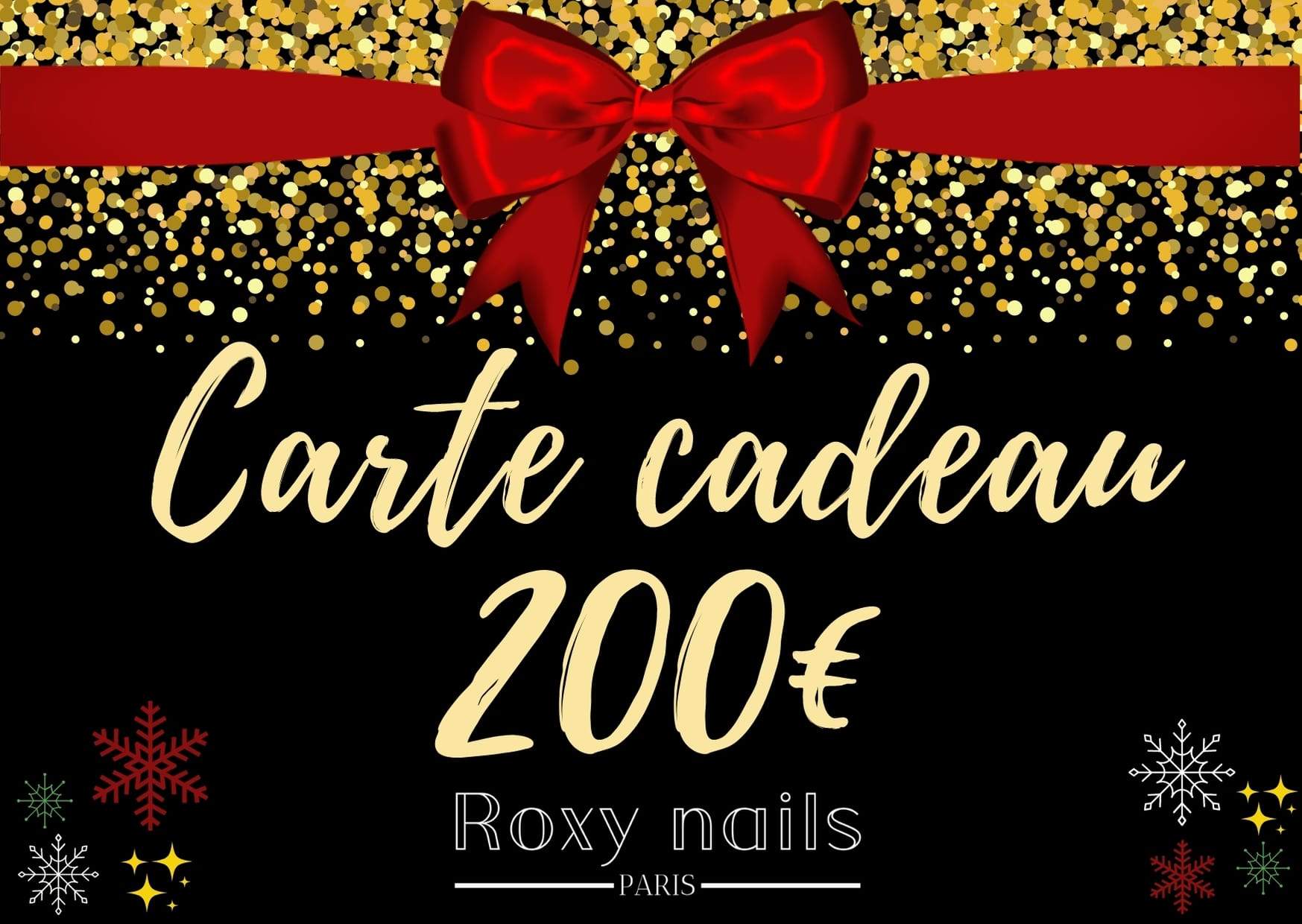 Carte cadeau Roxy Nails Paris